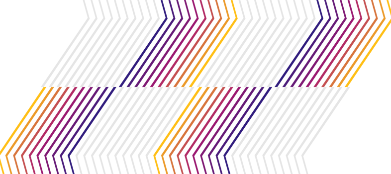 rainbow diagonal zigzag geometric outline stripes design transparent png