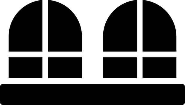 Window Creative Icon Design vector