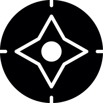 Compass Creative Icon Design vector