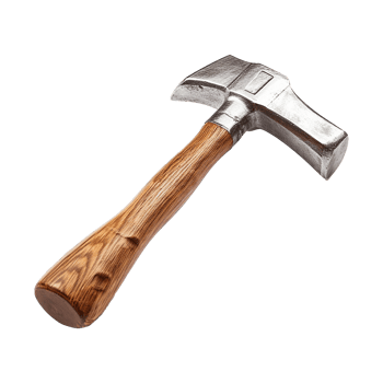 AI generated Claw Hammer isolated on transparent background png