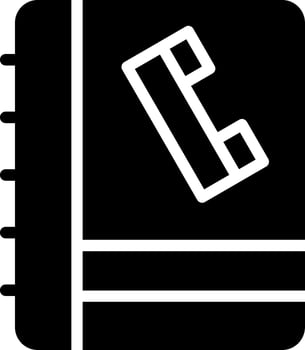 Phone Book Creative Icon Design vector