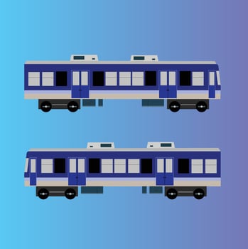 Commuter Train Vector