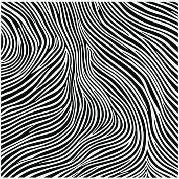 Zebra pattern striped line texture pattern illustration vector