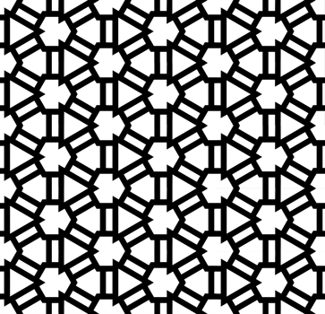Black seamless abstract pattern. Overlay for background and backdrop. Ornamental design. PNG graphic illustration with transparent background.