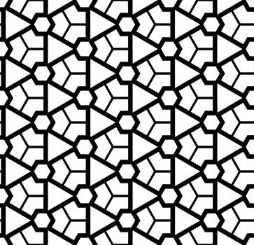 Black seamless abstract pattern. Overlay for background and backdrop. Ornamental design. PNG graphic illustration with transparent background.