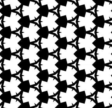 Black seamless abstract pattern. Overlay for background and backdrop. Ornamental design. PNG graphic illustration with transparent background.