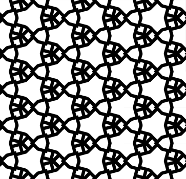 Black seamless abstract pattern. Overlay for background and backdrop. Ornamental design. PNG graphic illustration with transparent background.