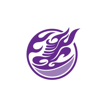 simple logo of shoe shop vector