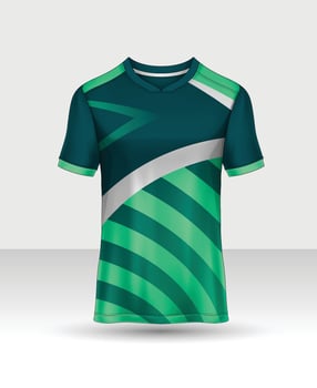 Sports jersey and t-shirt template sports jersey design vector. Sports design for football, racing, gaming jersey. Vector. vector