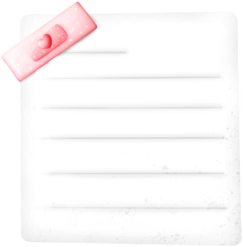 Paper to write messages of love png