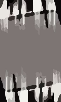 Aesthetic monochrome abstract background with copy space area. Suitable for poster and banner vector