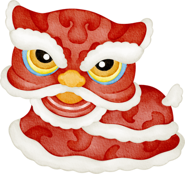 chinese lion dance png