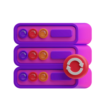 coding Big Data illustration 3d png