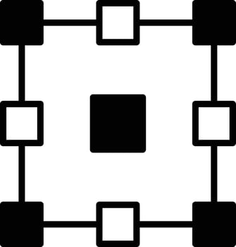 tool solid glyph vector illustration