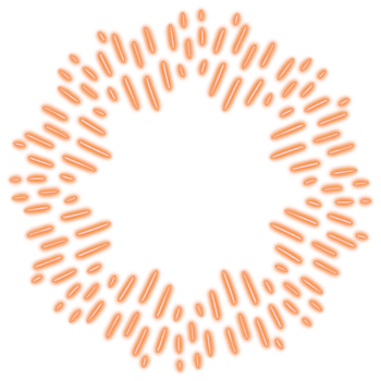 sunburst rays ornament png