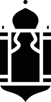 Arabian Lantern Vector Icon