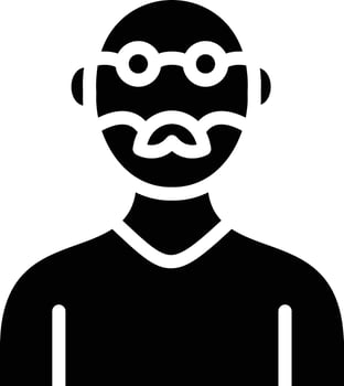 Old Man Vector Icon