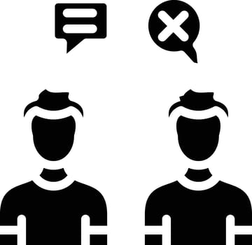Disagree Vector Icon