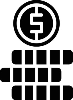 Coins Vector Icon