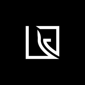 UJ letter logo vector design, UJ simple and modern logo. UJ luxurious alphabet design