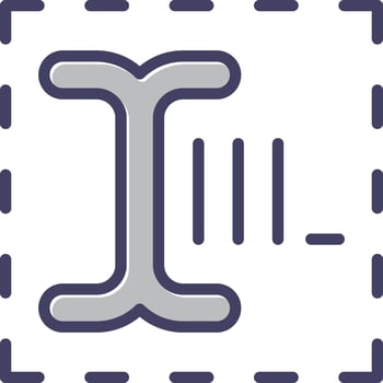 Text Box Vector Icon