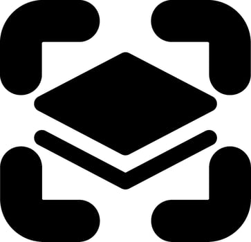 Show layer Glyph Icon vector