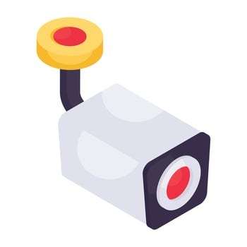 A perfect design icon of cctv camera vector