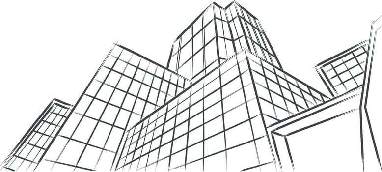 sketch of building vector