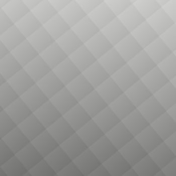Monochrome monochromatic geometric pattern in the form of a mosaic of quadrangles on a gray background vector