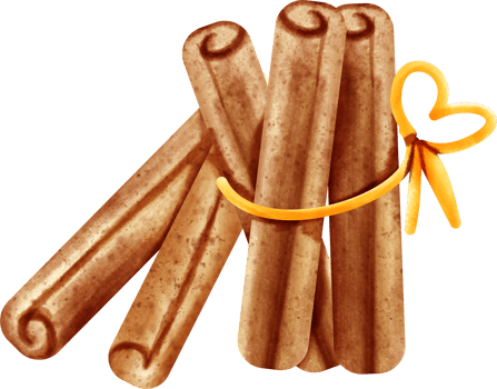 watercolor cinnamon clip art png