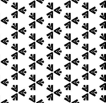 Black seamless abstract pattern. Overlay for background and backdrop. Ornamental design. PNG graphic illustration with transparent background.