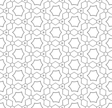 Black seamless abstract pattern. Overlay for background and backdrop. Ornamental design. PNG graphic illustration with transparent background.