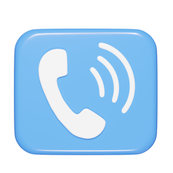 Phone icon rendering 3d transparent illustration element png
