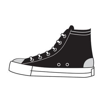 shoe icon logo vector design template