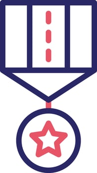 Army Medal Vector Icon