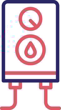 Water Boiler Vector Icon