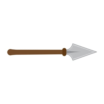 spear icon logo vector design template
