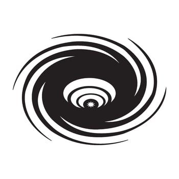 vortex icon logo vector design template