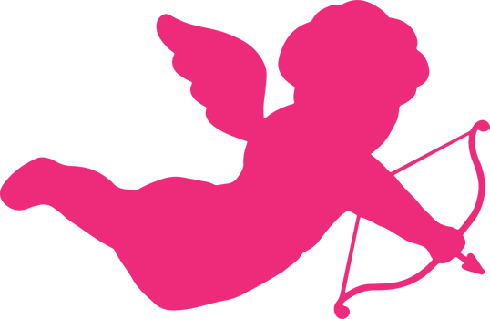 The cupid layout for valentine or love concept. png
