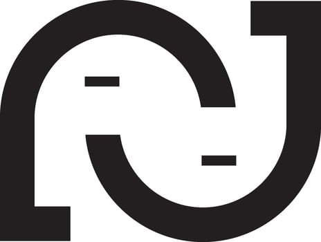 Initial letter logo vector element
