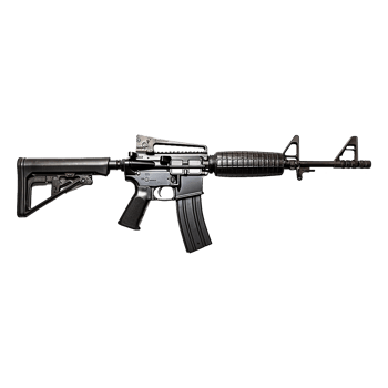 AI generated Weapon isolated on transparent background png