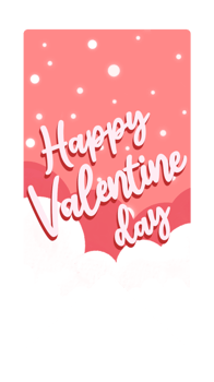 happy valentine's day banner png