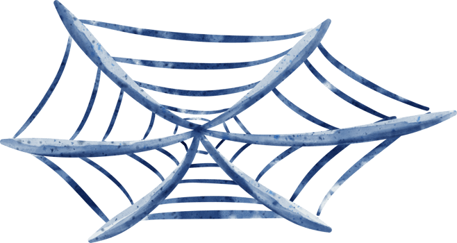 watercolor spider web png