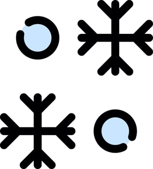 Snowflake Creative Icon Design vector