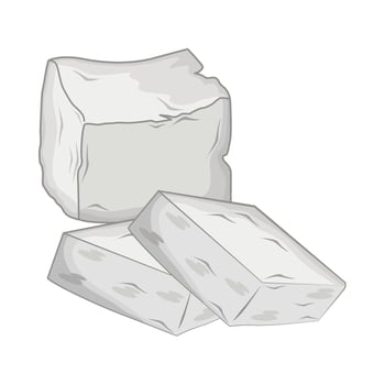 illustration of tofu vector