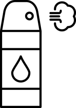 Air Freshener Line Icon vector