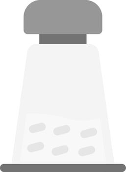 Salt And Pepper Creative Icon Design vector