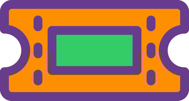 Tickets Creative Icon Design vector