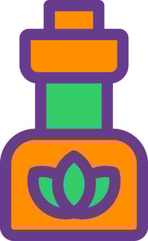 Mouthwash Creative Icon Design vector