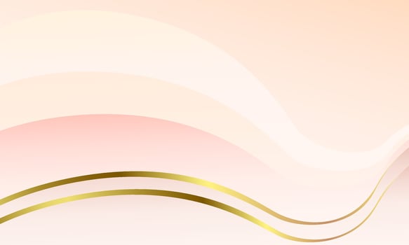 Abstract background with golden lines and waves. Vector illustration for your design.